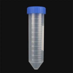10Pcs 50ml Centrifuge Tube Screw Cap Flat/Round/Pointed Bottom Centrifugal Tube Laboratory Vial Sample Container Lab Supplies