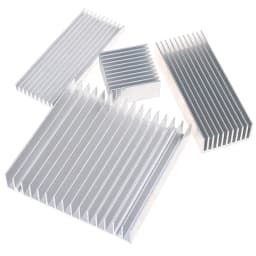 Extruded Aluminum Heatsink For High Power LED IC Chip Cooler Radiator Heat Sink Drop Ship