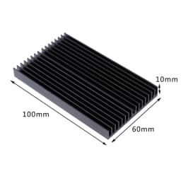 Extruded Aluminum Heatsink For High Power LED IC Chip Cooler Radiator Heat Sink Drop Ship