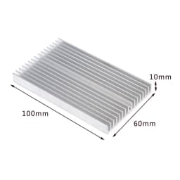 Extruded Aluminum Heatsink For High Power LED IC Chip Cooler Radiator Heat Sink Drop Ship