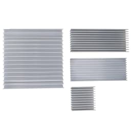 Extruded Aluminum Heatsink For High Power LED IC Chip Cooler Radiator Heat Sink Drop Ship