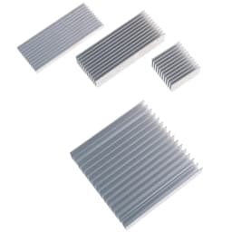 Extruded Aluminum Heatsink For High Power LED IC Chip Cooler Radiator Heat Sink Drop Ship