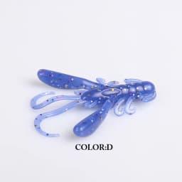 2019 Supercontinent 15Pcs/lot Soft Bait Silicone Lures Worm 4cm 1.6g Fishing Lures Attractive Shrimp odor salt Wobbler