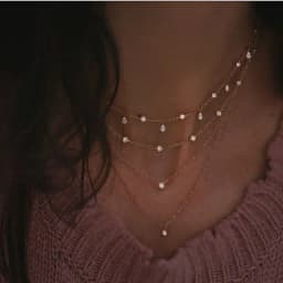 New Gold-plate Crystal Stars Pendant Necklaces For Women Necklace 2020 Multilevel Female Boho Vintage Jewelry Wedding Gift