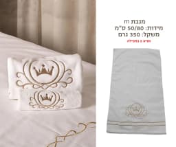 Mail's Home 2025 Towels Natural Cotton White Bedding Coverlet Set with Embroidery Pillowcase+Covers+Bed Sheet