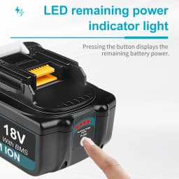 Camason 18V Battery For Makita Power Tools Replacement Accessories BL1860 BL1850 18 v Li-ion Rechargeable batteries Pack charger