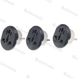 Korea EU Plug Adapter 16A 250V Travel Adapter Converter 2 Round Socket High Quality Universal AU US UK CN To EU KR Wall Socket
