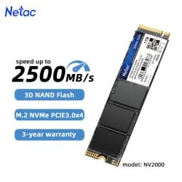 Netac NVMe SSD 1tb M2 SSD 512GB M2 NVME 256GB SSD Disk Hard Drive M.2 2280 PCIe Internal Solid State Drives for Laptop