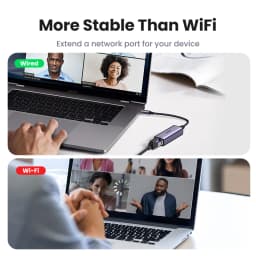 UGREEN USB Ethernet 1000Mbps USB C to RJ45 Lan Thunderbolt 3 for Laptop PC MacBook Samsung Windows Type C Network Card Internet
