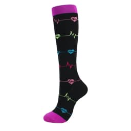 Cycling Compression Stockings Flying Pregnancy Swelling Sports Socks Men And Women Hiking Running Socks 20-30 MmHg