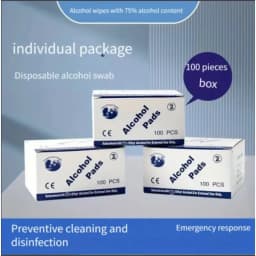 Disposable 75% Alcohol Wet Wipe Pads For Antiseptic Clean Skin Jewelry Cell Phone For Disinfection Use Tattoo Clean Tools