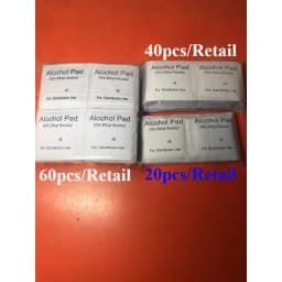 Disposable 75% Alcohol Wet Wipe Pads For Antiseptic Clean Skin Jewelry Cell Phone For Disinfection Use Tattoo Clean Tools