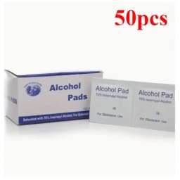 Disposable 75% Alcohol Wet Wipe Pads For Antiseptic Clean Skin Jewelry Cell Phone For Disinfection Use Tattoo Clean Tools