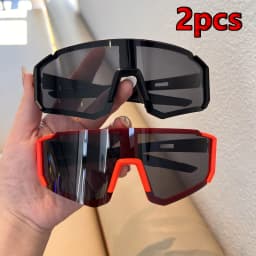1/2pcs Cycling Sunglasses Women UV400 Sandproof Eye Protector Sun Glasses Outdoor Sports Goggle Protection Anti Radiation Lens