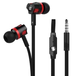 Extra Bass Headphones wired Earphone 3.5mm Earphones With Microphone Noodles Style наушники Sport Headset for Samsung