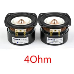 AIYIMA 2Pcs 3Inch Audio Portable Speakers 4 8 Ohm 15W Full Range Hifi Bass Speaker Altavoz Portatil Speaker DIY Home Theater