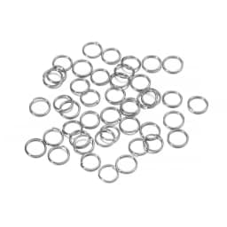 50-200pcs/lot 3-20 mm Jump Rings Split Rings Connectors For Diy Jewelry Finding Making Accessories Wholesale Supplies