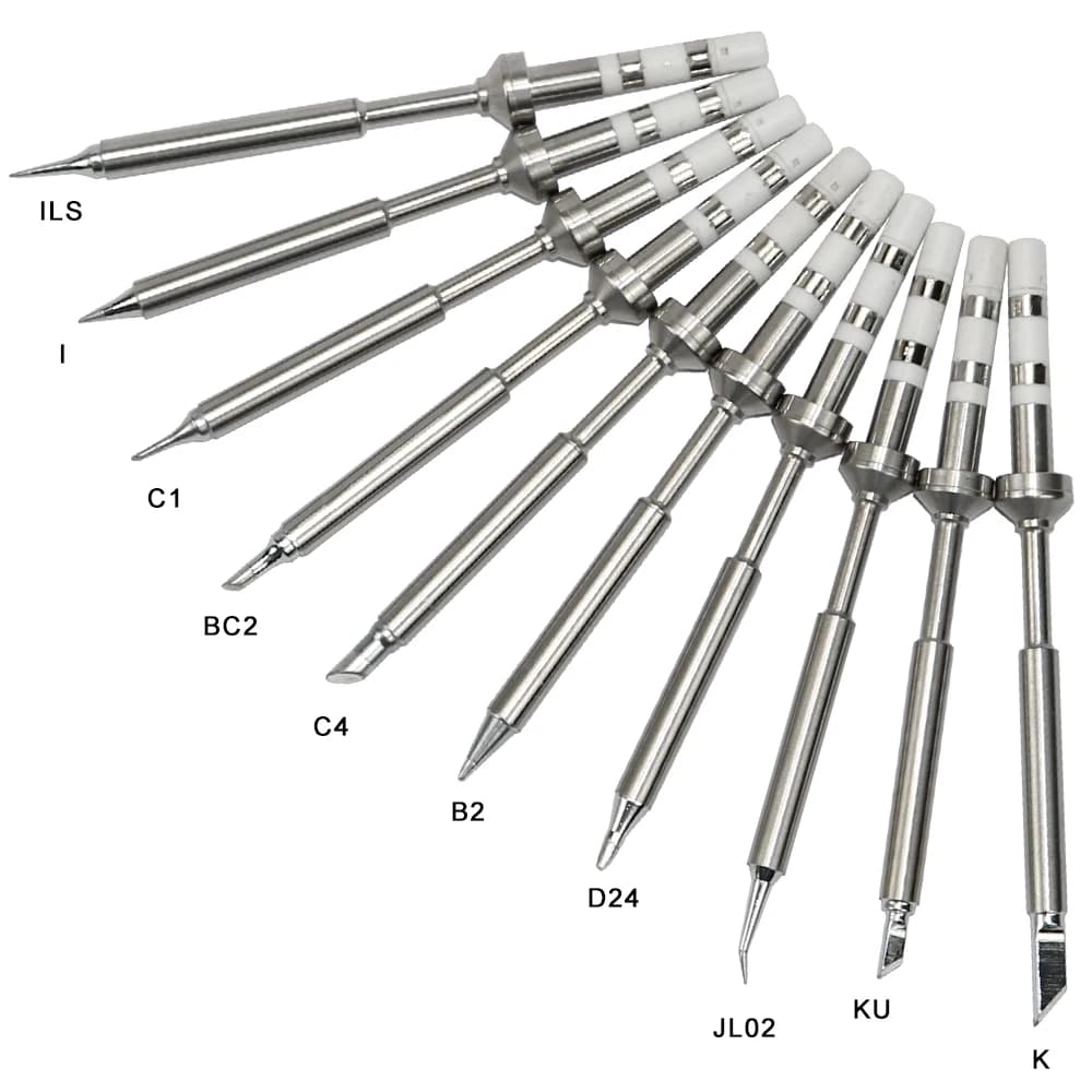 TS101/TS100/T85 Soldering Iron tips Replacement Various models of Tip Electric Soldering Iron Tip K KU I D24 BC2 C4 C1 JL02
