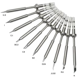 TS101/TS100/T85 Soldering Iron tips Replacement Various models of Tip Electric Soldering Iron Tip K KU I D24 BC2 C4 C1 JL02