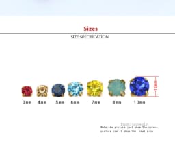 100p 3mm color Sew on crystal glass Diamante Rhinestone jewels Gold Cup Claw Montees 4hole Sewing Stone Beads DIY craft clothes