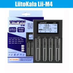 LiitoKala Lii-600 Lii-500 Lii-500S Lii-M4 Lii-M4S LCD 3.7V 1.2V 18650 26650 16340 14500 18500 20700B Battery Charger