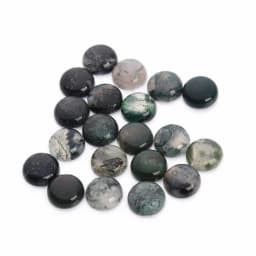 Louleur Purple Amethysts Natural Stone Cabochon Beads Round Round Onyx Cabochons Loose Beads Cabochon Cameo DIY Rings Necklace
