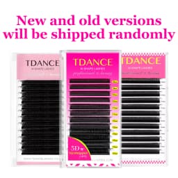 TDANCE 3D 4D 5D 6D Premade Fans Eyelash Extension W Style Faux Mink Natural Soft Bloom Lash Automatic Flowering Volume Eyelashes
