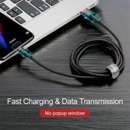 Baseus 60W 3A USB Type C Cable For Huawei Honor Xiaomi Samsung Super Charge Fast Charging USB C Charger Data Cable Wire Cord