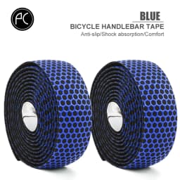 PCycling Road Bicycle Handlebar Tape 2 Rolls Textured Perforated or Honeycomb Wrap Cycling Bar Grip Choose A B Style and Color