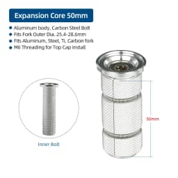 Bicycle Compression Plug Steerer Headset Expansion Bolts Insert Bowl Top Cap Mount 1 1/8" Expander Nuts Carbon Fork Anchor