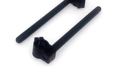 Motorcycle Handle Bars Racing Adjustable Cafe Racer 31/32/33/35/36/37/39/41/45/48/50/51mm Clip On Ons Fork Universal Handlebars