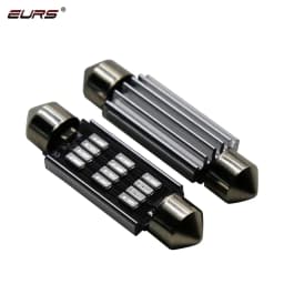 EURS 31MM 36mm 39mm 41mm Dome Light 12SMD 4014 SMD CANBUS Error Free Car Interior Bulb License Plate Lamp white red blue 12V 24V