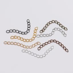 50-100pcs/lot 50mm 70mm Necklace Extension Chain Bulk Bracelet Extended Chains Tail Extender For DIY Jewelry Making Findings