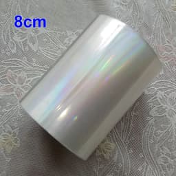 8cm Hot Stamping Foil Paper Leather Cloth Package Box DIY Decoration Accessories 120 Meters/ Roll
