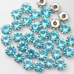 SS12-SS40 Crystal Glass Stones Silver Claw Cup Rhinestones Strass Stones And Crystals Sewing Rhinestones For Clothes DIY Fabric