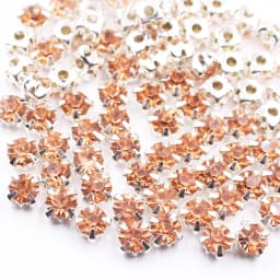 SS12-SS40 Crystal Glass Stones Silver Claw Cup Rhinestones Strass Stones And Crystals Sewing Rhinestones For Clothes DIY Fabric
