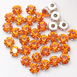 SS12-SS40 Crystal Glass Stones Silver Claw Cup Rhinestones Strass Stones And Crystals Sewing Rhinestones For Clothes DIY Fabric