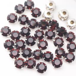 SS12-SS40 Crystal Glass Stones Silver Claw Cup Rhinestones Strass Stones And Crystals Sewing Rhinestones For Clothes DIY Fabric
