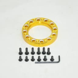Universal Steering Wheel Hub Spacer 13MM 51MM 76MM 101MM 128MM Steering Wheel Hub Boss Kit Adapter Spacer Black