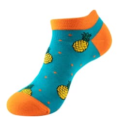 Spring and summer thin men and women shallow mouth cotton socks fruit animal trend comfortable breathable boat socks