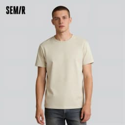 SEMIR T Shirt Men Fashion Casual Cotton T-shirts Men White Tee Shirts Short Sleeve Streetwear Summer Tops For Male