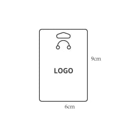 100PCS 19 Sizes White Black Brown Kraft Paper Custom Cardboard For Jewelry Earring Display Card Necklace Holder Stand Packages