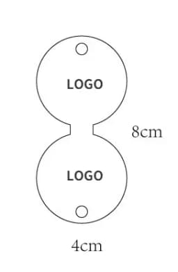 100PCS 19 Sizes White Black Brown Kraft Paper Custom Cardboard For Jewelry Earring Display Card Necklace Holder Stand Packages