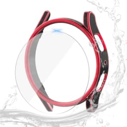 Glass+Case for Samsung Galaxy Watch 5/5 Pro Waterproof PC Galaxy Watch 5 40mm 44mm Cover Watch 5 Pro 45mm Cover+Screen Protector