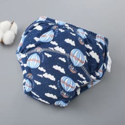 6 Layers Baby Elinfant 2 Size Diapers For Swimming Absorbent Ecological Diapers Reusable Training Panties Happy Flute Newborn