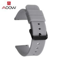 12/14/16/18/20/22/24mm Sport Silicone Strap Universal Colorful Quick Release Waterproof Men Women Replacement Watchband Bracelet