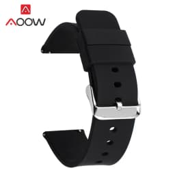 12/14/16/18/20/22/24mm Sport Silicone Strap Universal Colorful Quick Release Waterproof Men Women Replacement Watchband Bracelet