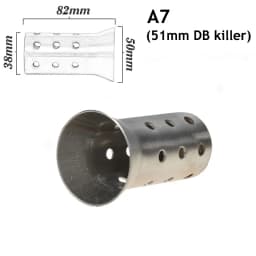 DB Killer Silencer Noise Sound Exhaust Adjustable Muffler Silencer 35mm/42mm/45mm/48mm/60mm