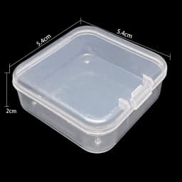 19 Style Plastic Storage Jewelry Box Compartment Adjustable Container for Beads earring box for jewelry rectangle Box Case