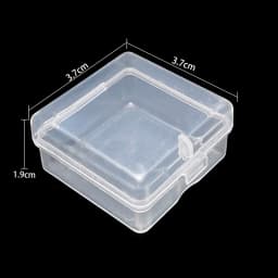 19 Style Plastic Storage Jewelry Box Compartment Adjustable Container for Beads earring box for jewelry rectangle Box Case